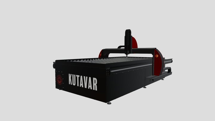Cutting Table 3D Model