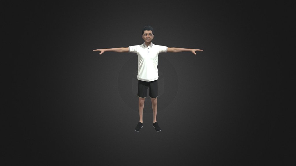 Cal Doido ( Jogador ) 3D Model