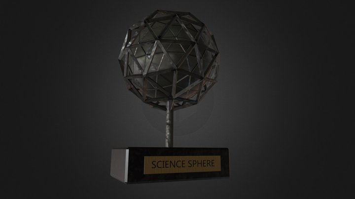 Portal Stories: Mel - Science Sphere Trophy 3D Model