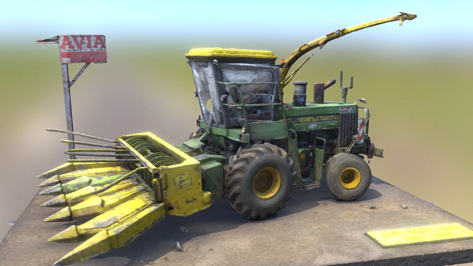 JOHN DEERE 5820 Forage Harvester - Ensileuse