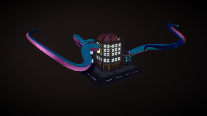 Invasion. 3D Model