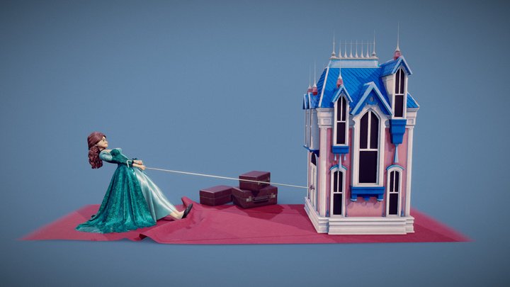 Charlotte 3D Model