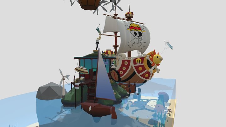 Island 3D Model