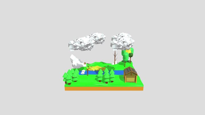 End 3D Model