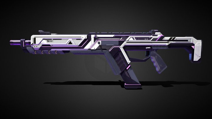Apex Legends Carbine R301 Amethyst Apathy – Free 3D Model STL