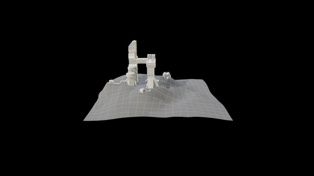Sci Fi Environment 3D Model