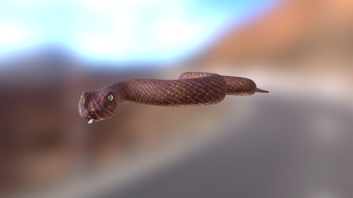 Snake 3D Model