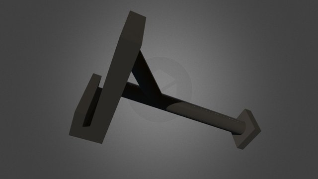 Universal Filament Holder For FLUX Delta 3D Model