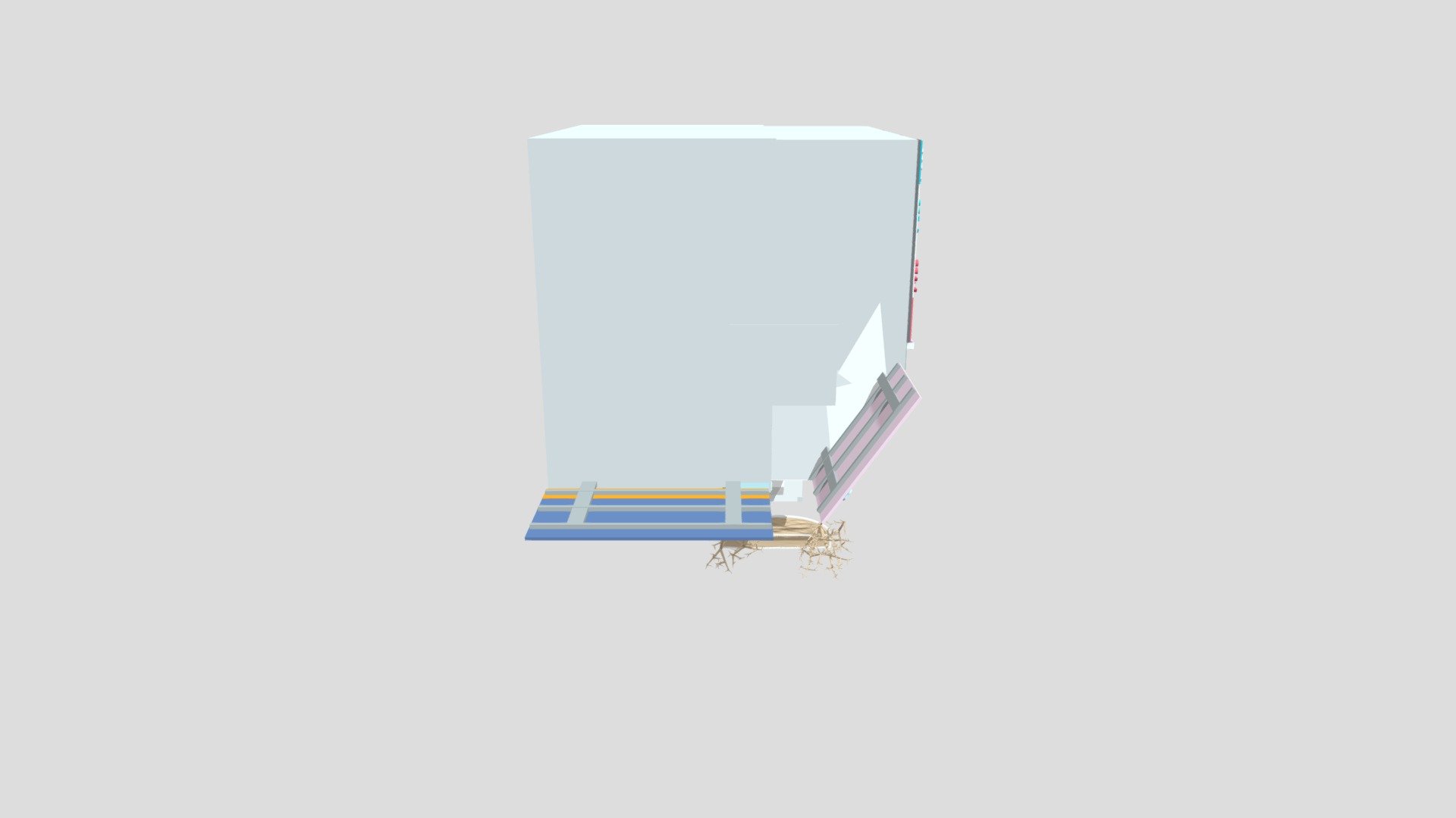Shibuya Crossing (COLOR) — Sketchfab embed 3D viewer