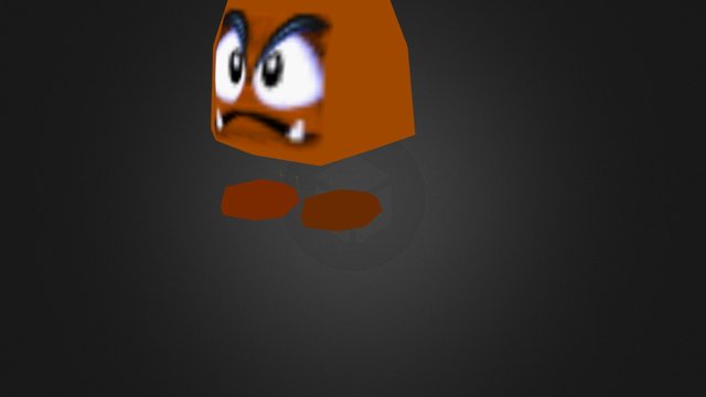 Goomba 3D Model