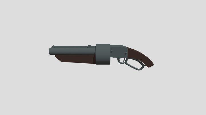 Scattergun (TF2) 3D Model