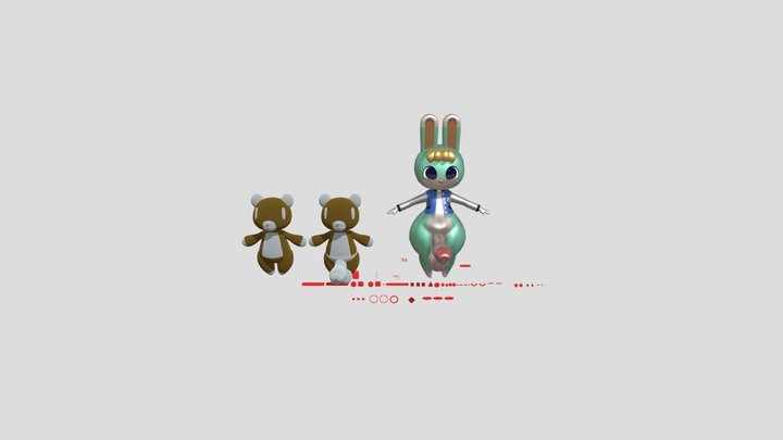 Animalcrossing 3D models - Sketchfab