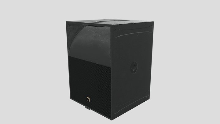 KS21 Speaker Model 3D Model