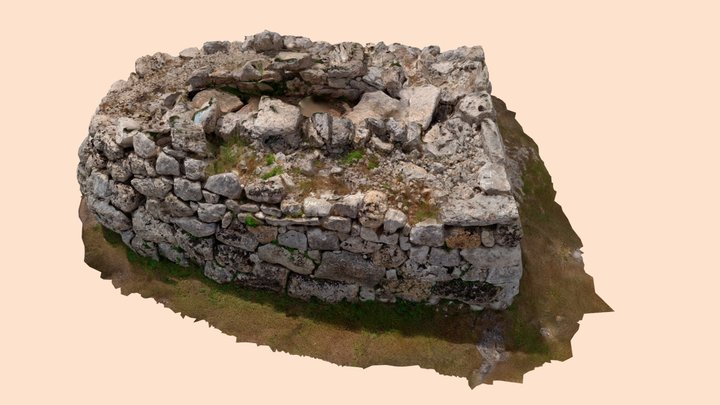 Naveta sur de Rafal Rubí 3D Model