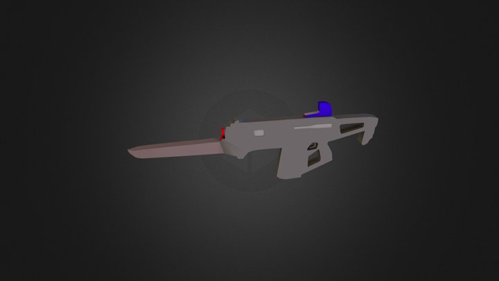 Monte Carlo - Destiny Weapon 3D Model