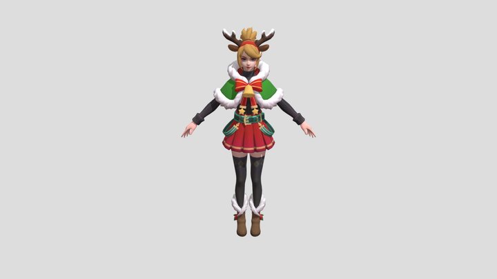 Fanny_christmas_carnival (1) 3D Model