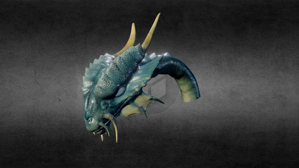 Dragon Head - 3D model by Cheng (Aaron) Li (@aaronleeiv) [eee8251 ...