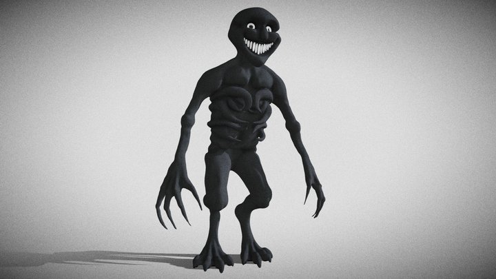 MUTE Monster 3D Model