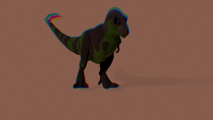 Tyrannosaurus in a film I’m making