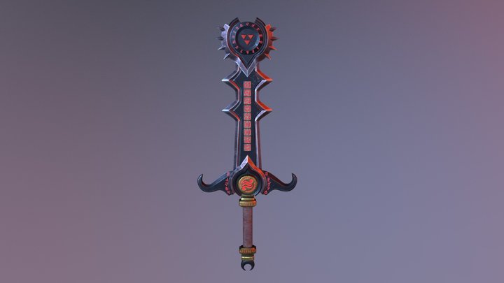 Aggressor - The Sword That Devours The Light 3D Model
