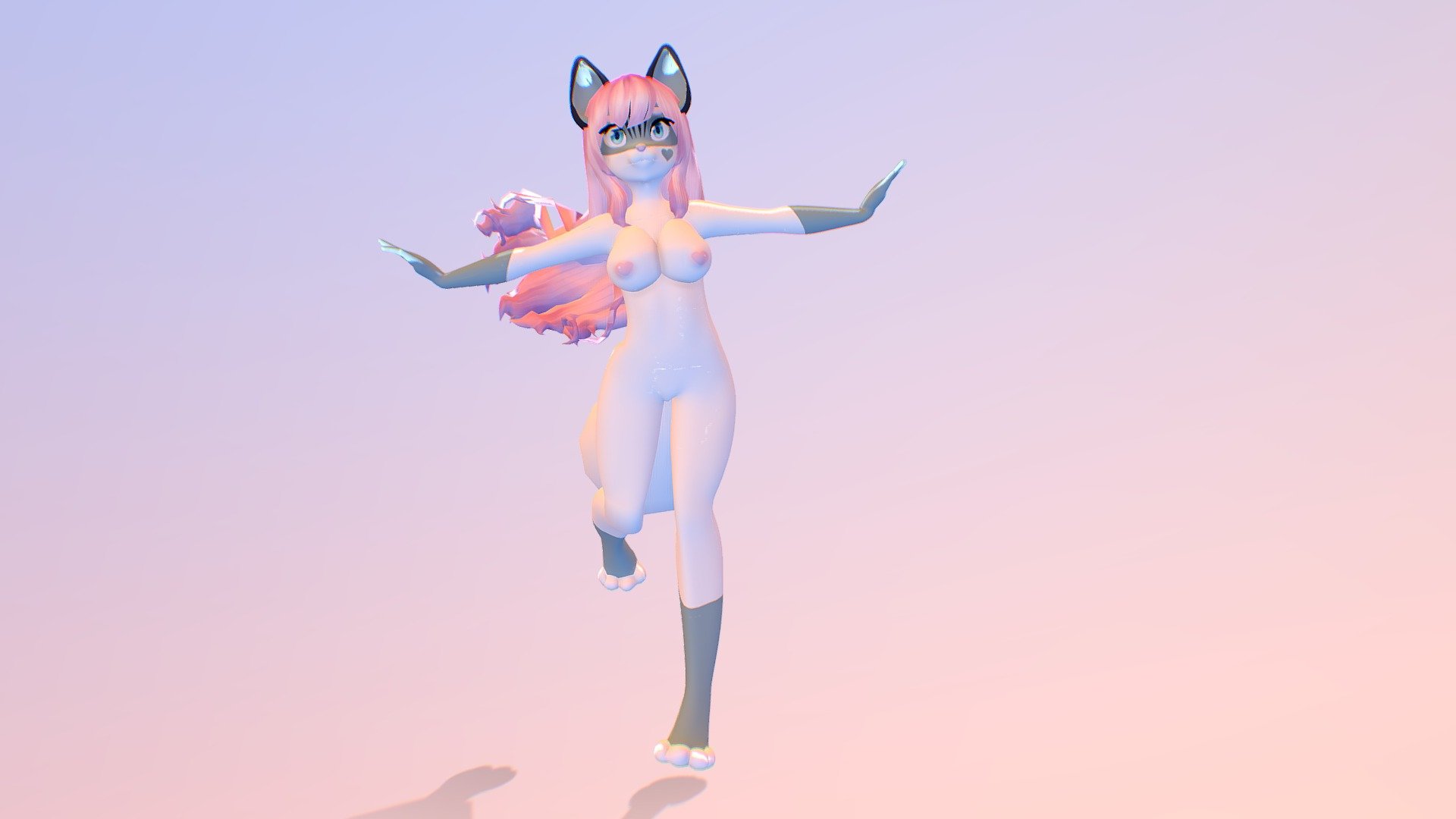 Gwen 3D model by UnluckyPaw (UnluckyPaw) [eeeac02