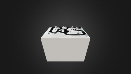 Mind Race track 3D Model