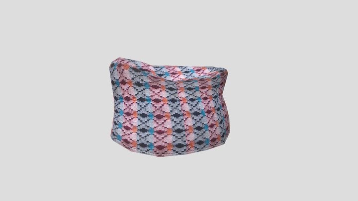 Nepali Dhaka Topi 3D Model 3D Model