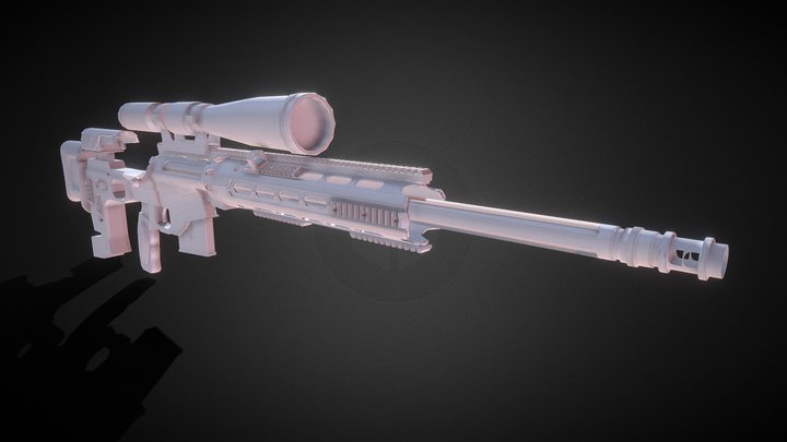 Remington MSR 3D Model