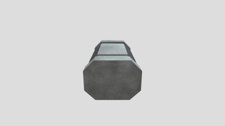 Toby Crate Open Close 3D Model