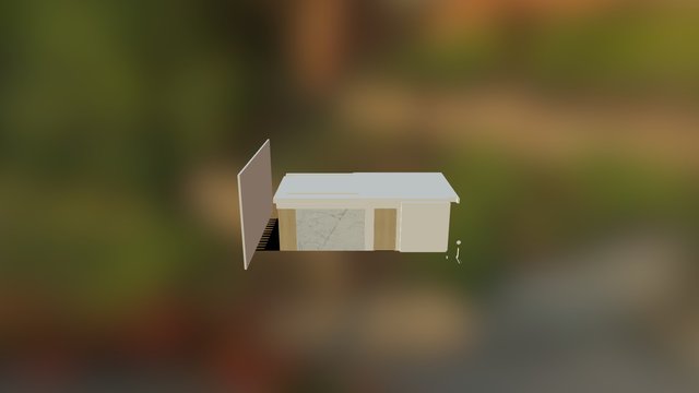 Living Room Design 3D Model
