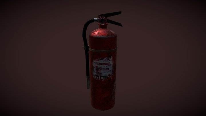 Fire Ext 3D Model
