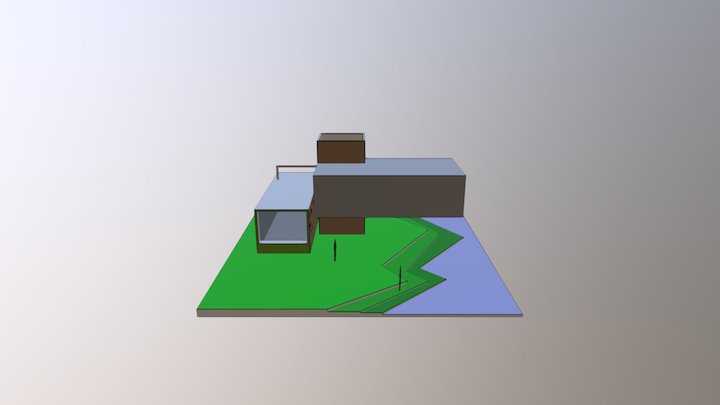 Dream House Model 3D Model