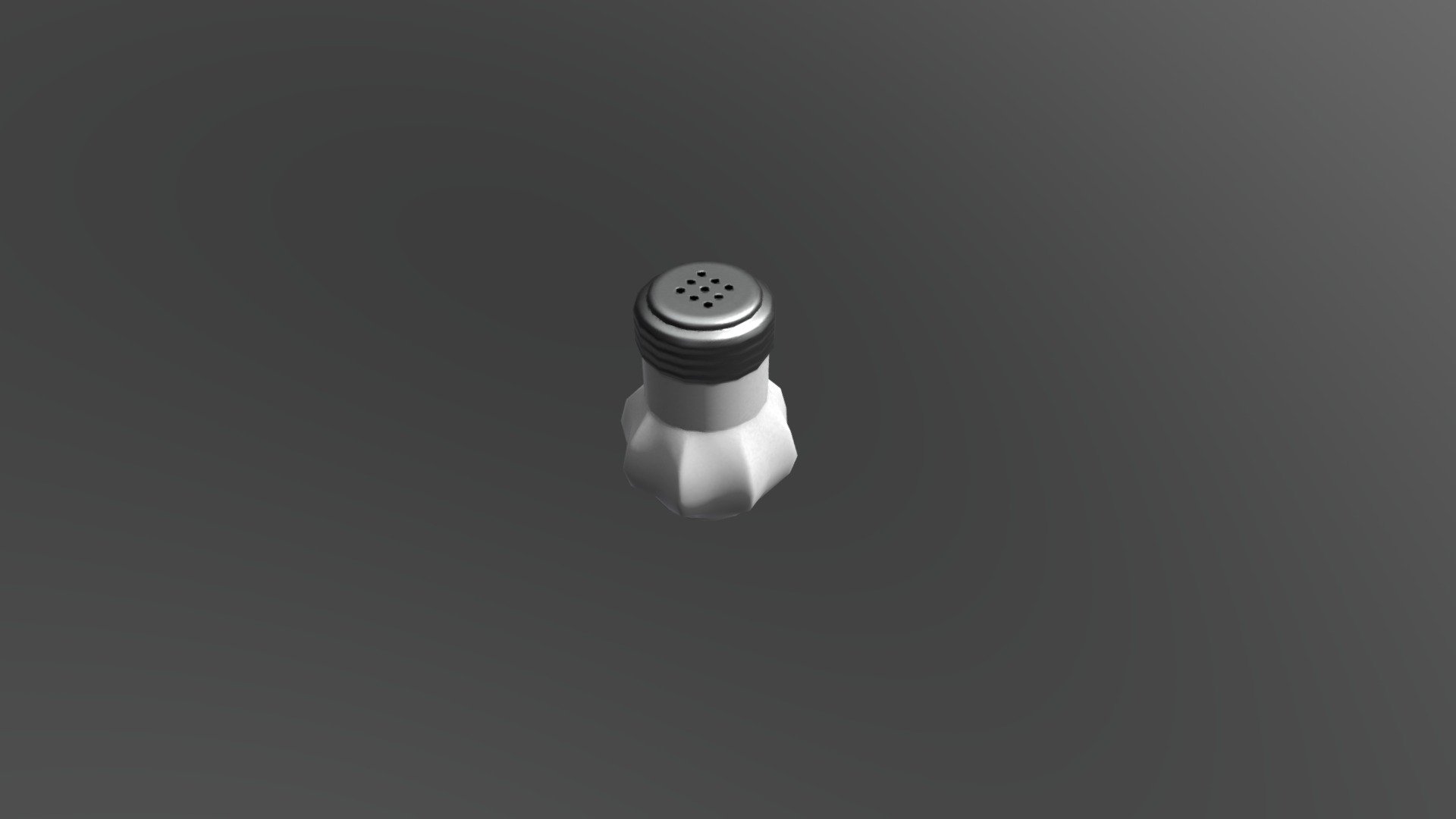 Unseen Saltshaker - 3D model by JmCVoyager [eeee6d5] - Sketchfab