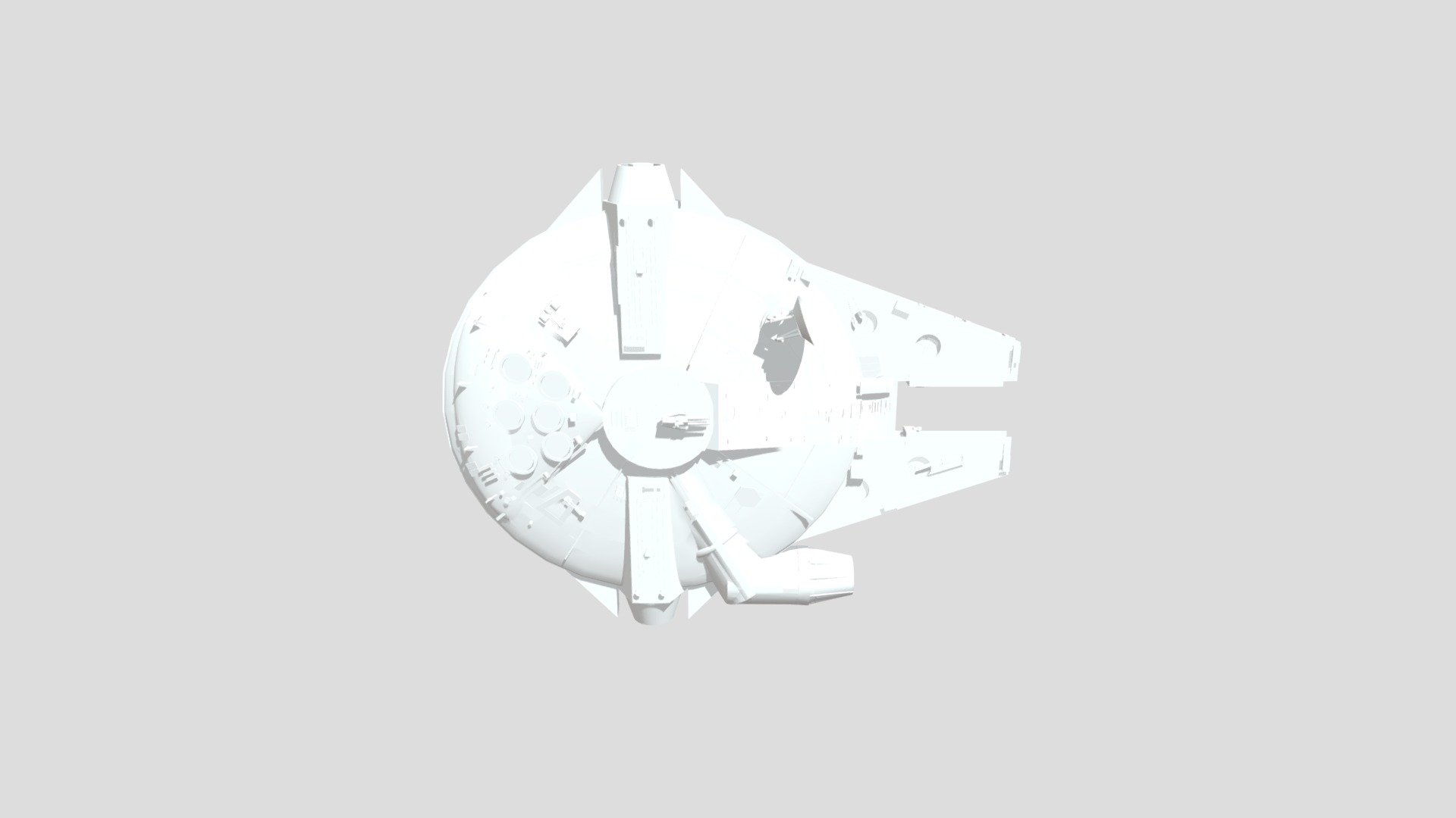 Millennium Falcon Render Demo