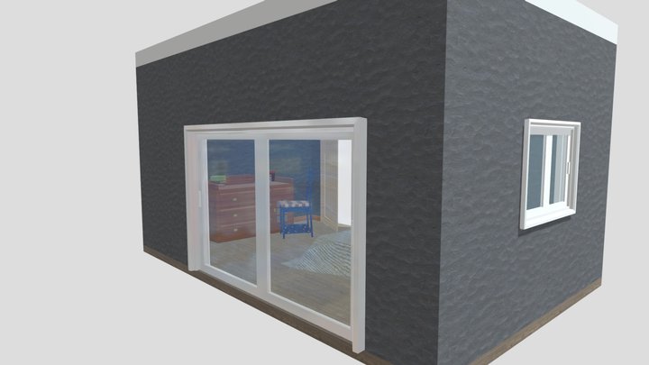 meu quarto 3d 3D Model