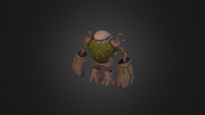 Tree Character - Work in Progress (Update) 3D Model