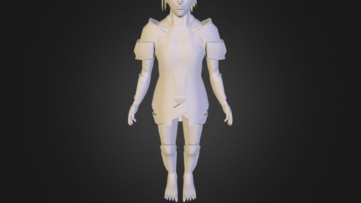 Lead Character Blocking.obj 3D Model