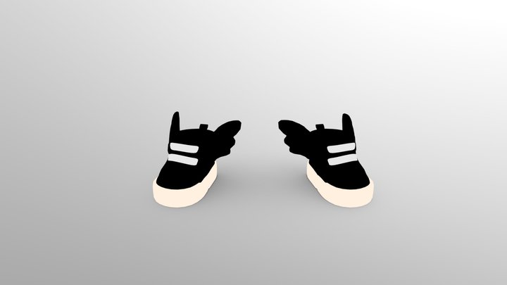 Wing Shoes 3D Model