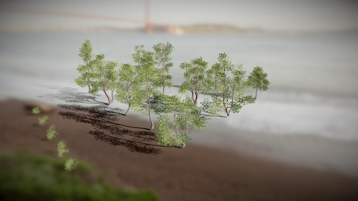 Mobile Tree Pack 2 3D Model