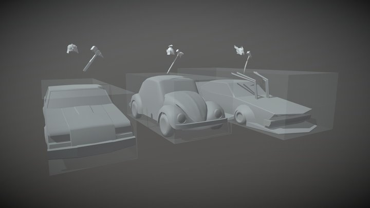 Asset silhouette 3D Model