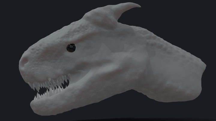 Dragon head FREE 3D Model