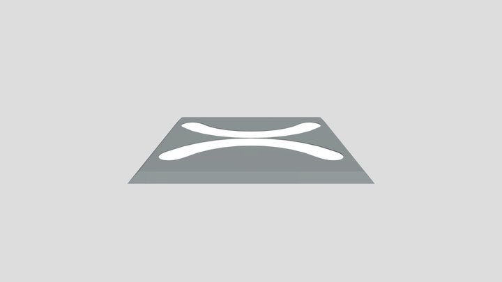 Onderstel_Plaat 3D Model