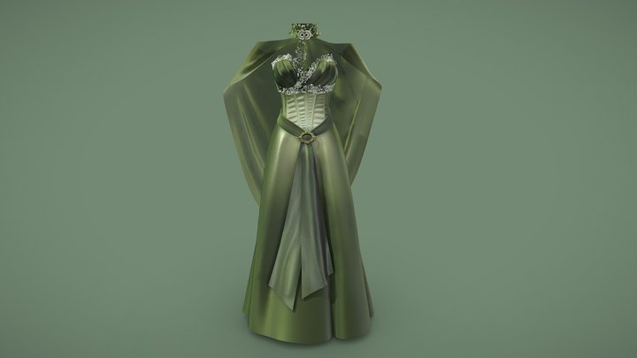 slim fit dress slacks Elven Long Dress with Flared Sleeve for Arwen or Galadriel Costume –  Medieval Wears main image 0