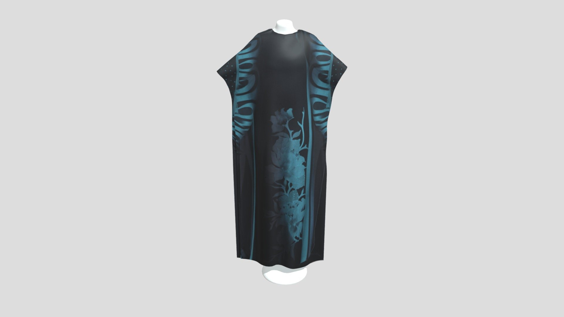 BLOUSE BATIK TIADA LENGAN 03