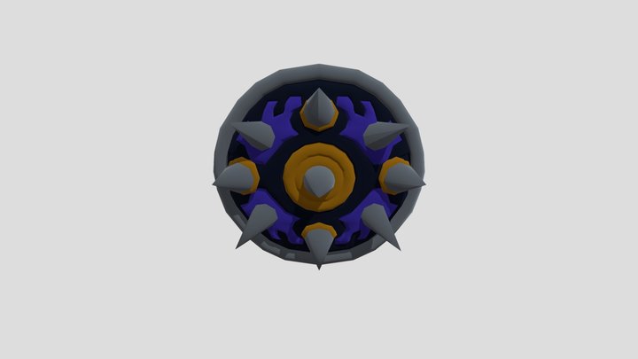 yeeps legendary spiked shield – Gratis 3D-model STL