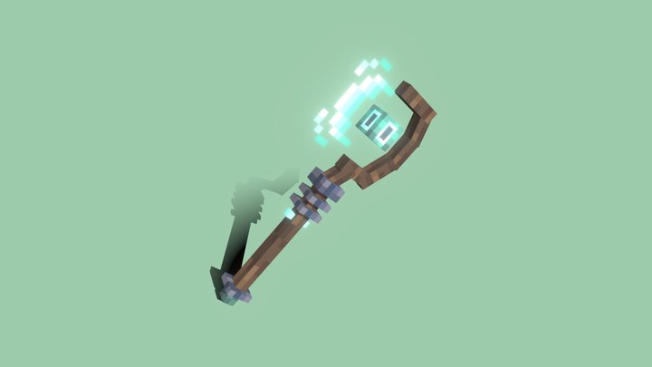 Minecraft Teleport Wand 3D Model 3D Model