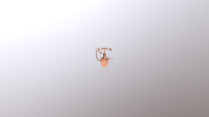 Vintage Phone 3D Model
