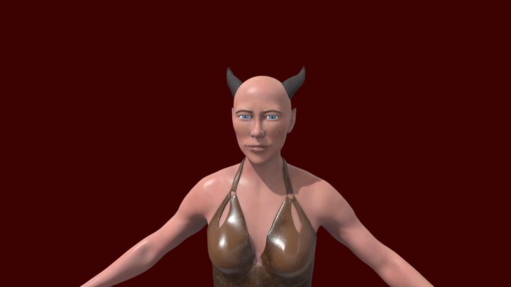 Demon (Without the Wings) 3D Model