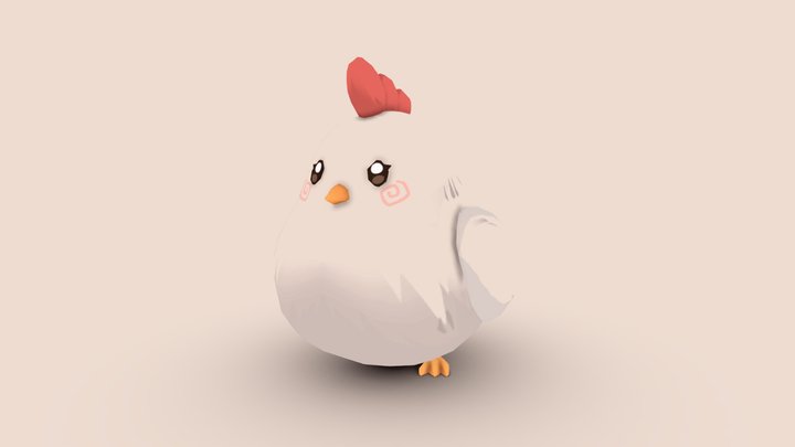 white hen of azure lane – Free 3D Model STL