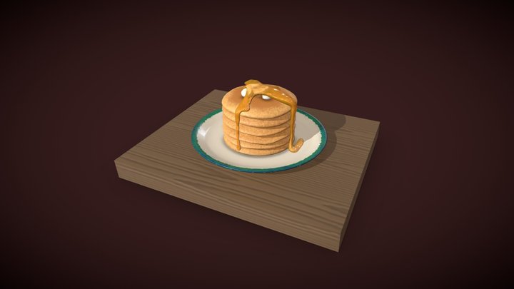 PanCake 3D Model